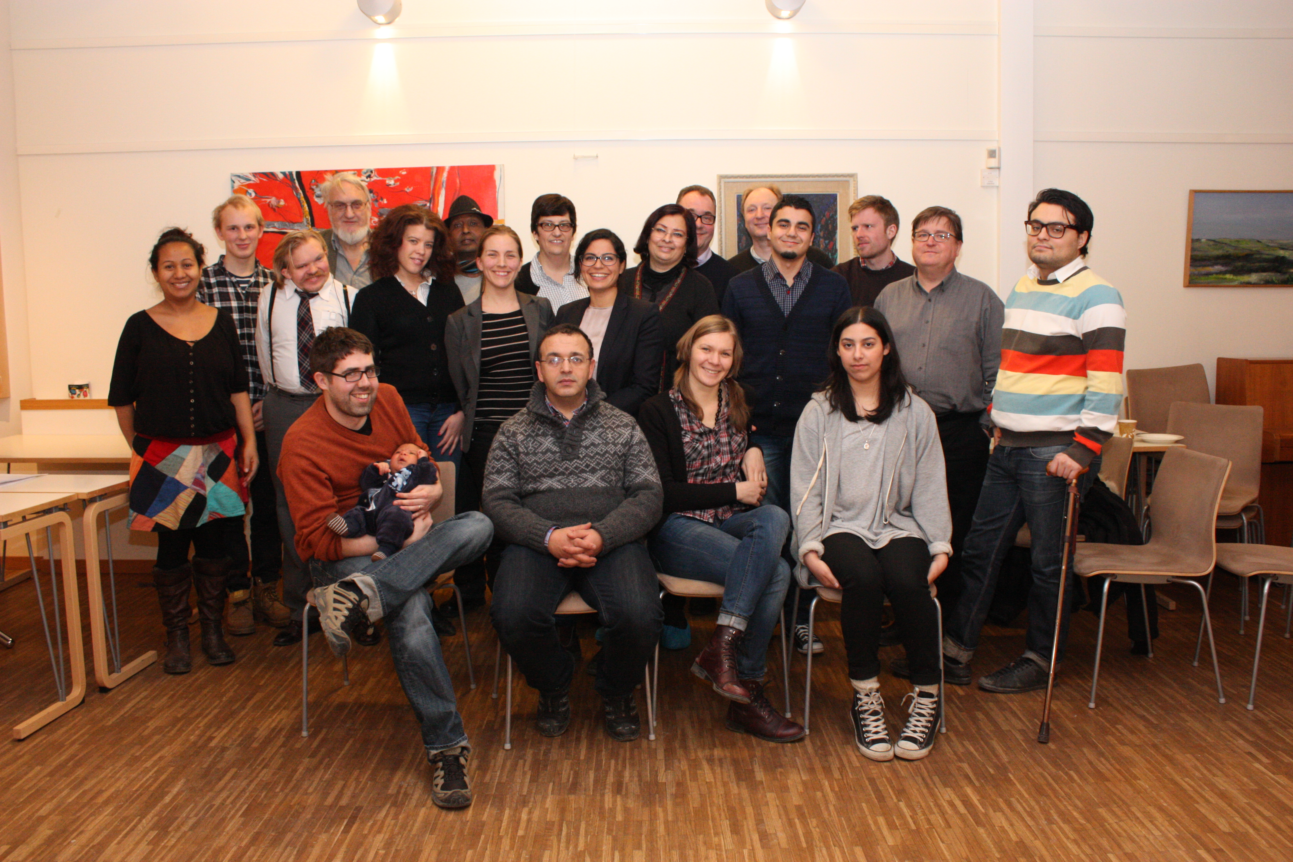 Efter hjärtas årsmöte 2012. Foto: Anna-Maria Marklund.