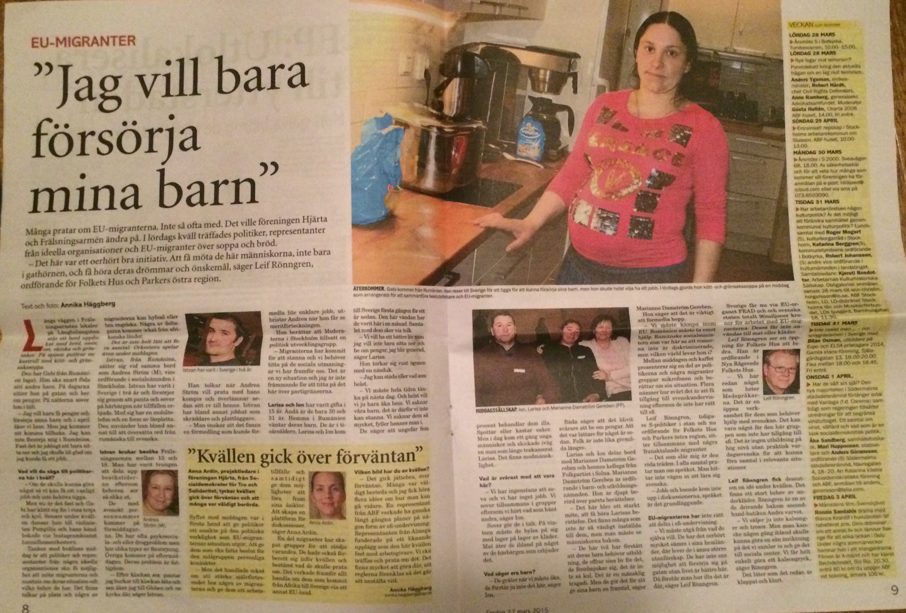 "Jag vill bara försörja mina barn"